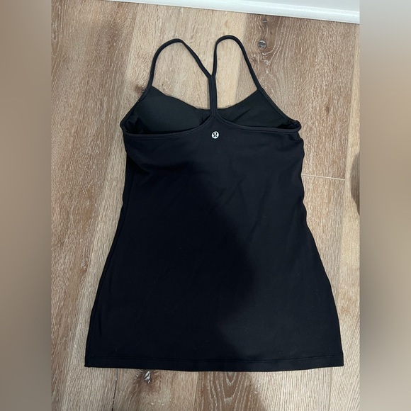 Lululemon Power Y Tank Black Size 6 - Picture 7 of 8